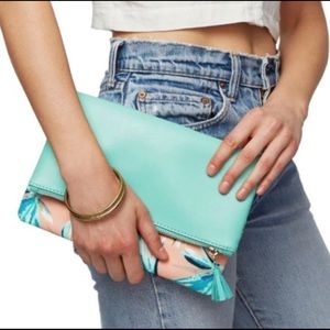 Rachel Pally PARADISE reversible 2 in 1 clutch